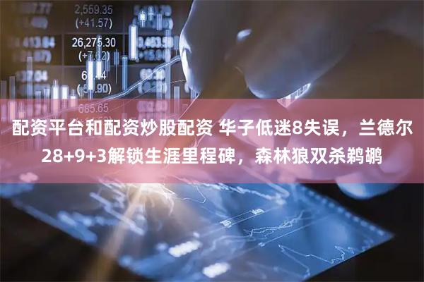 配资平台和配资炒股配资 华子低迷8失误，兰德尔28+9+3解锁生涯里程碑，森林狼双杀鹈鹕