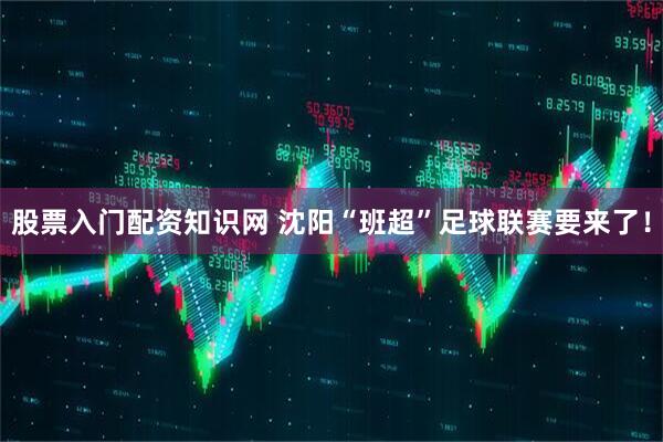 股票入门配资知识网 沈阳“班超”足球联赛要来了！